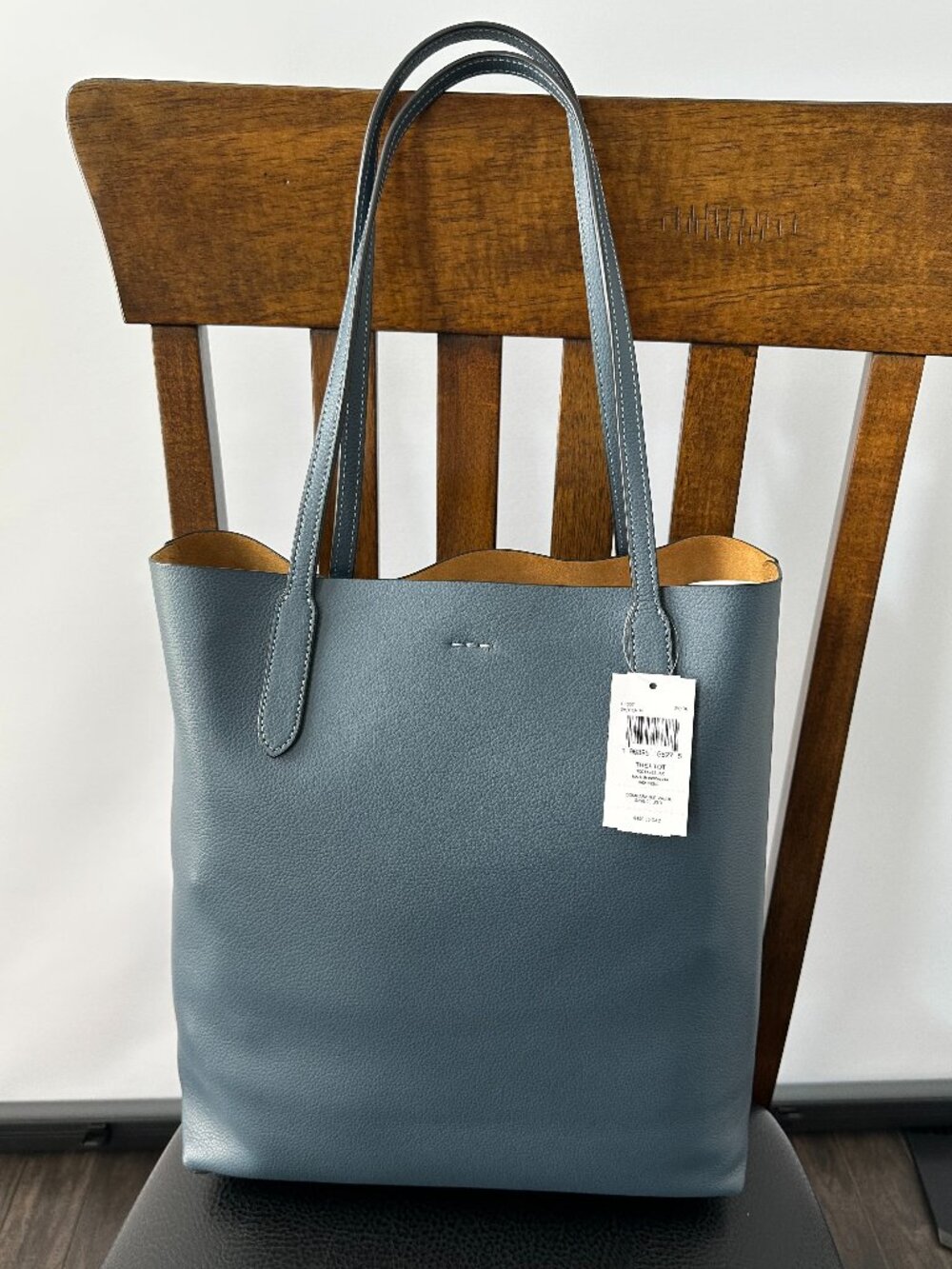Coach Denim Blue/Gray Color Thea Tote Bag #K2339-CP037 *NWT* - Picture 4 of 12